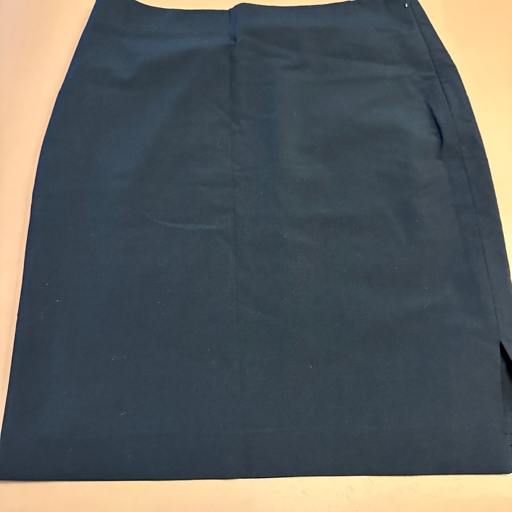Ann Taylor Navy Pencil Skirt